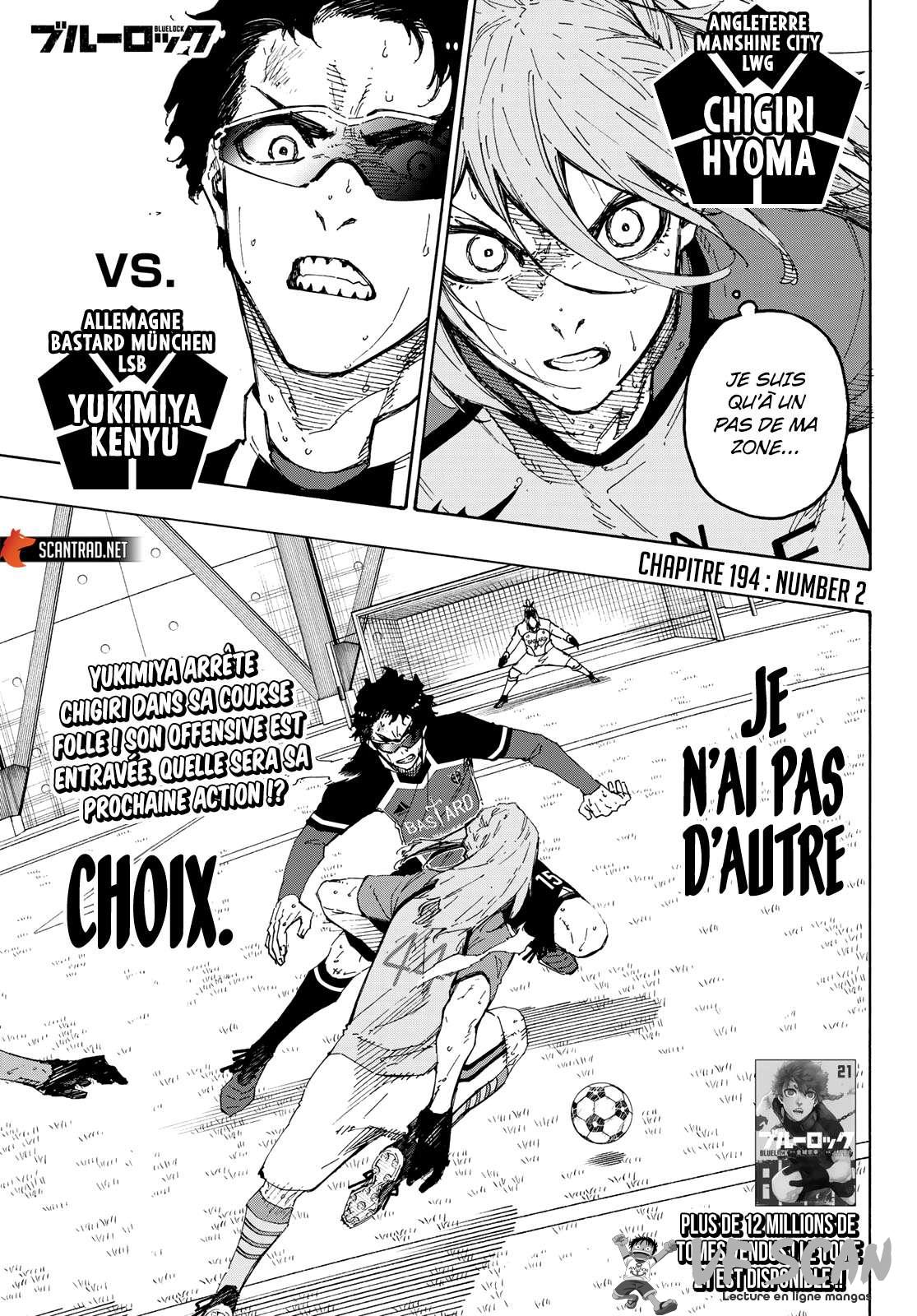 Read Blue Lock FR Manga Online