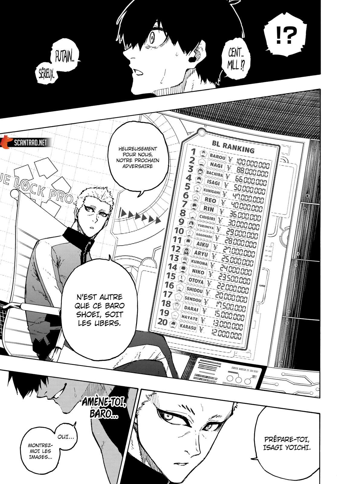 Read Blue Lock FR Manga Online