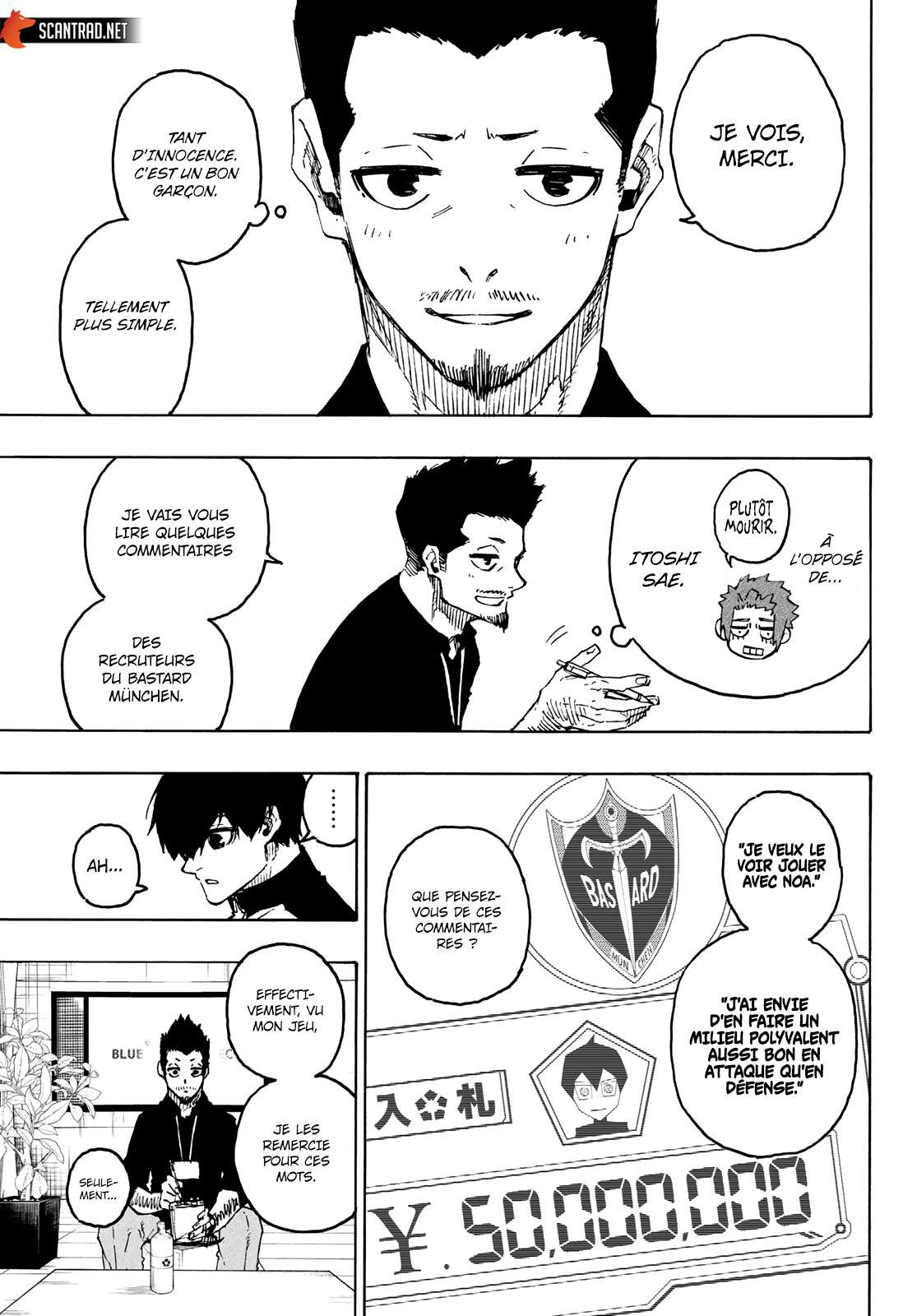 Read Blue Lock FR Manga Online