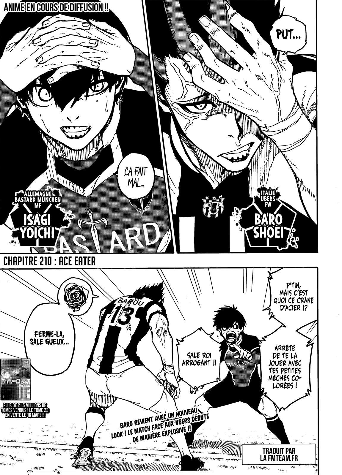 Read Blue Lock FR Manga Online