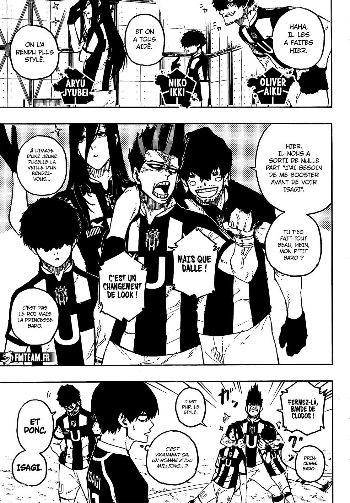 Read Blue Lock FR Manga Online