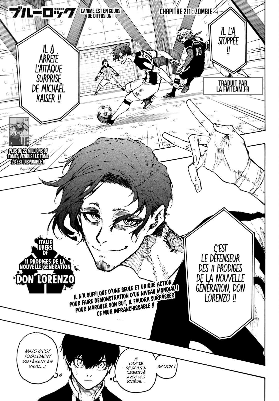 Read Blue Lock FR Manga Online