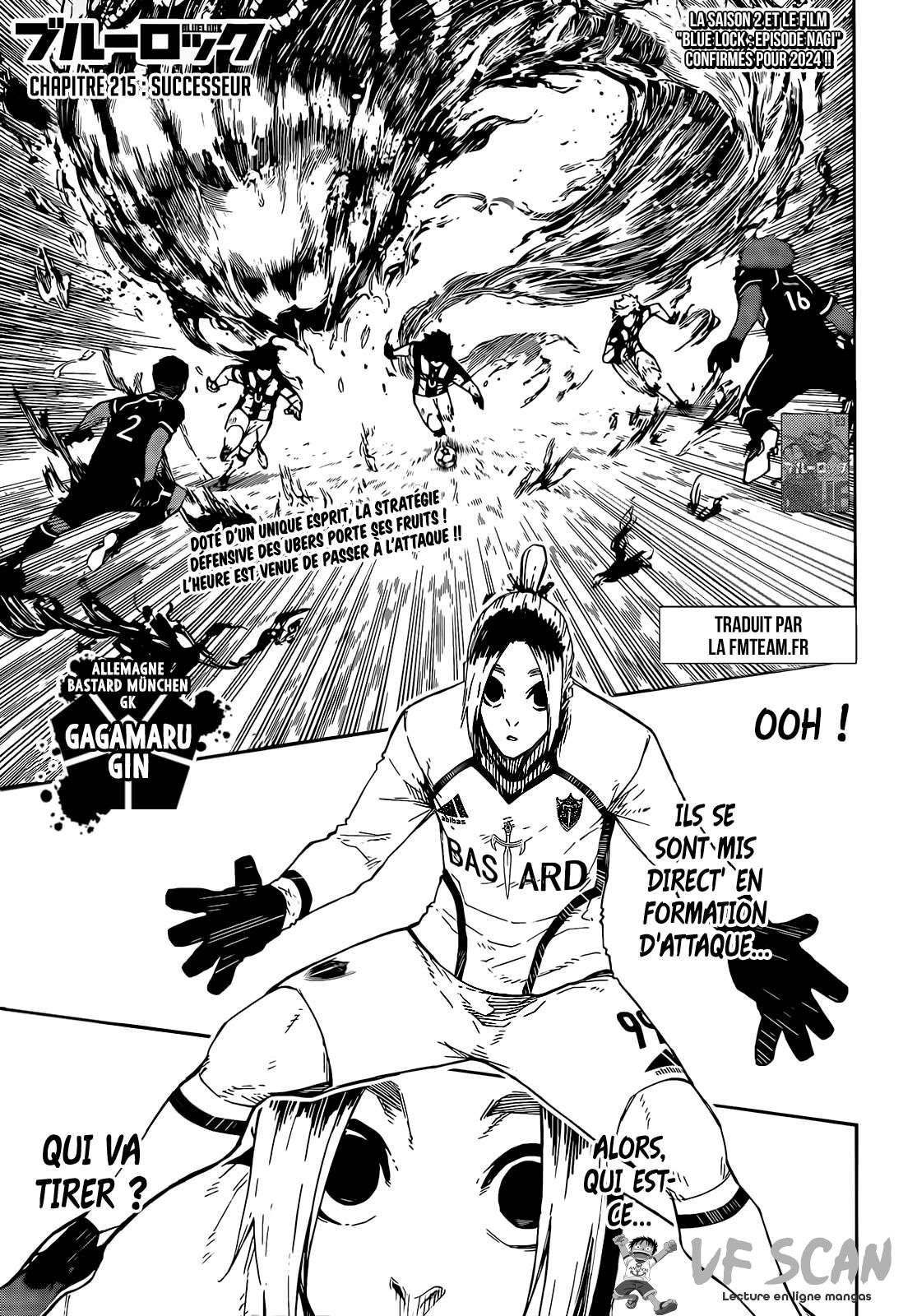 Read Blue Lock FR Manga Online