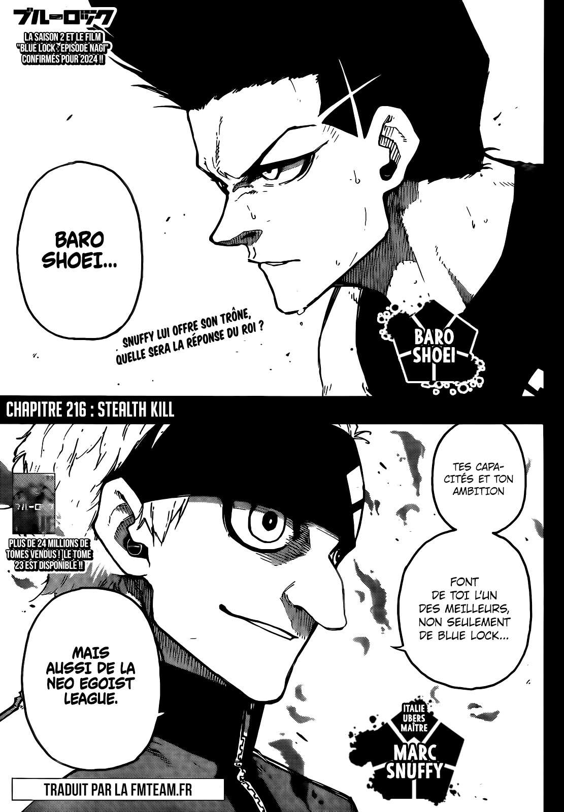Read Blue Lock FR Manga Online