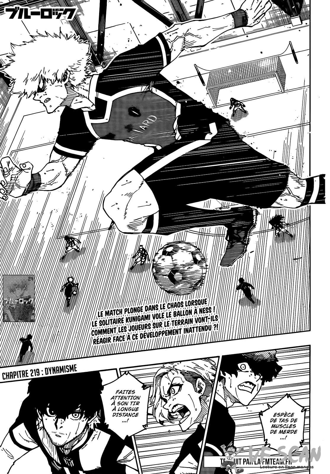 Read Blue Lock FR Manga Online