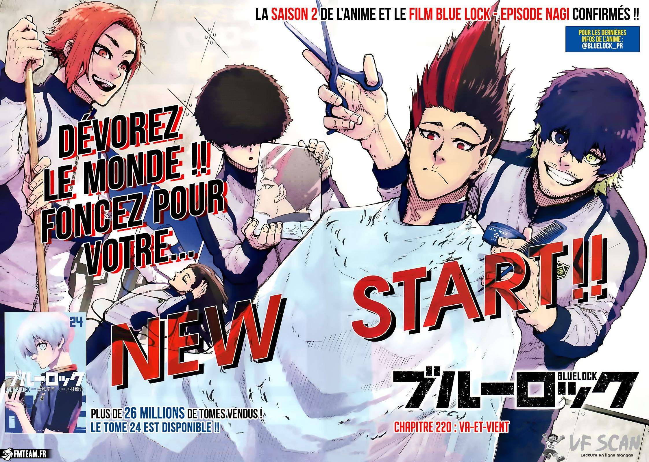 Read Blue Lock FR Manga Online
