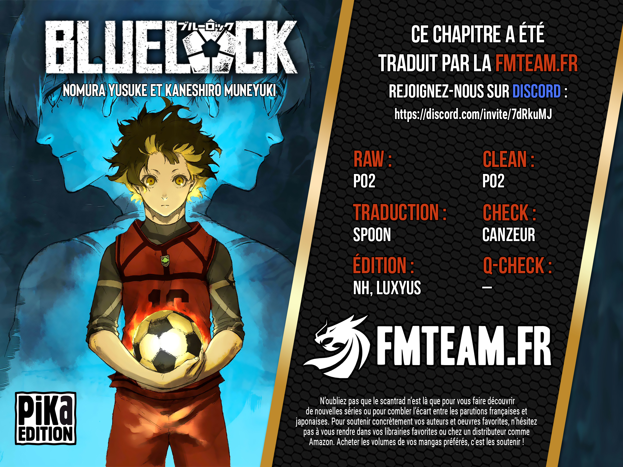 Read Blue Lock FR Manga Online