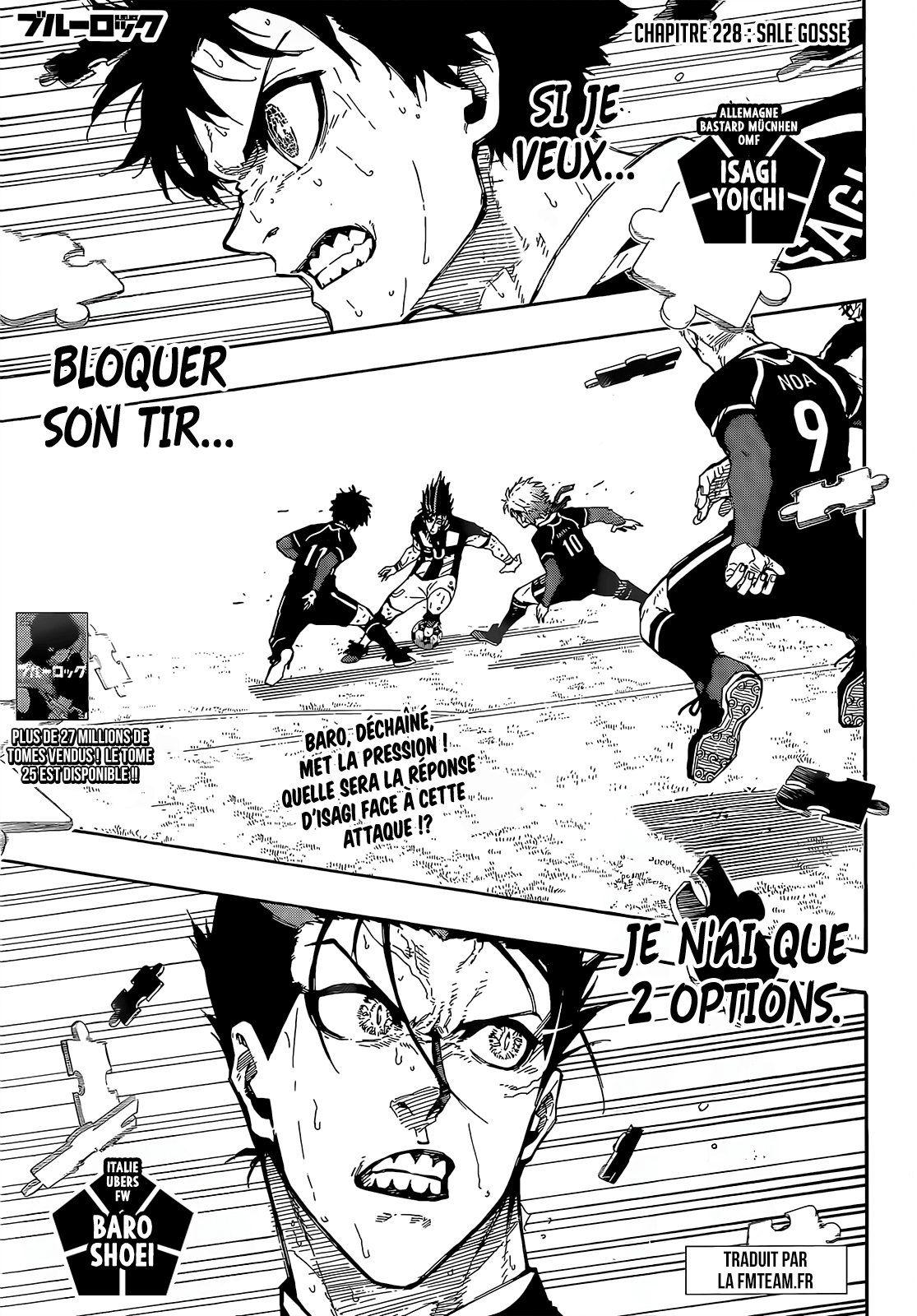 Read Blue Lock FR Manga Online