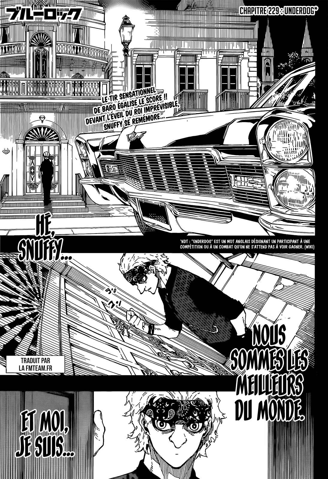 Read Blue Lock FR Manga Online