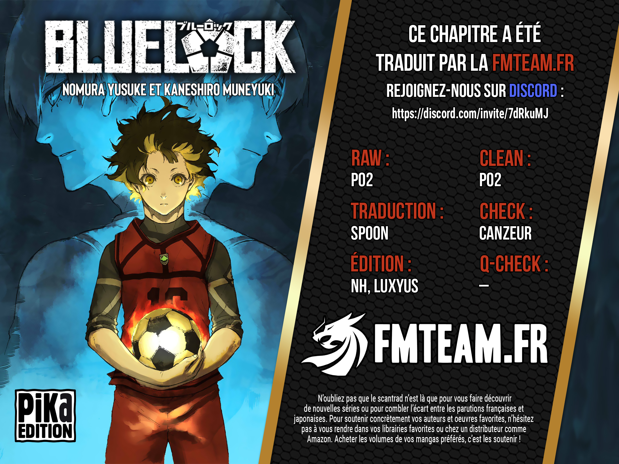 Read Blue Lock FR Manga Online