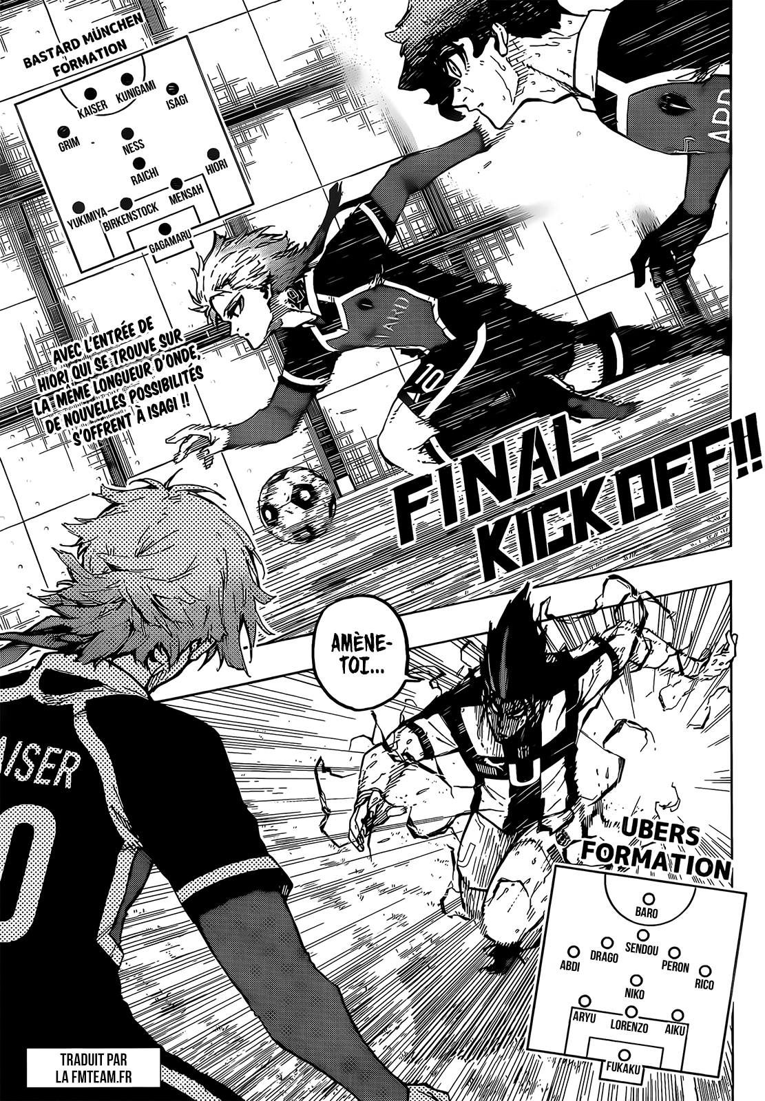 Read Blue Lock FR Manga Online