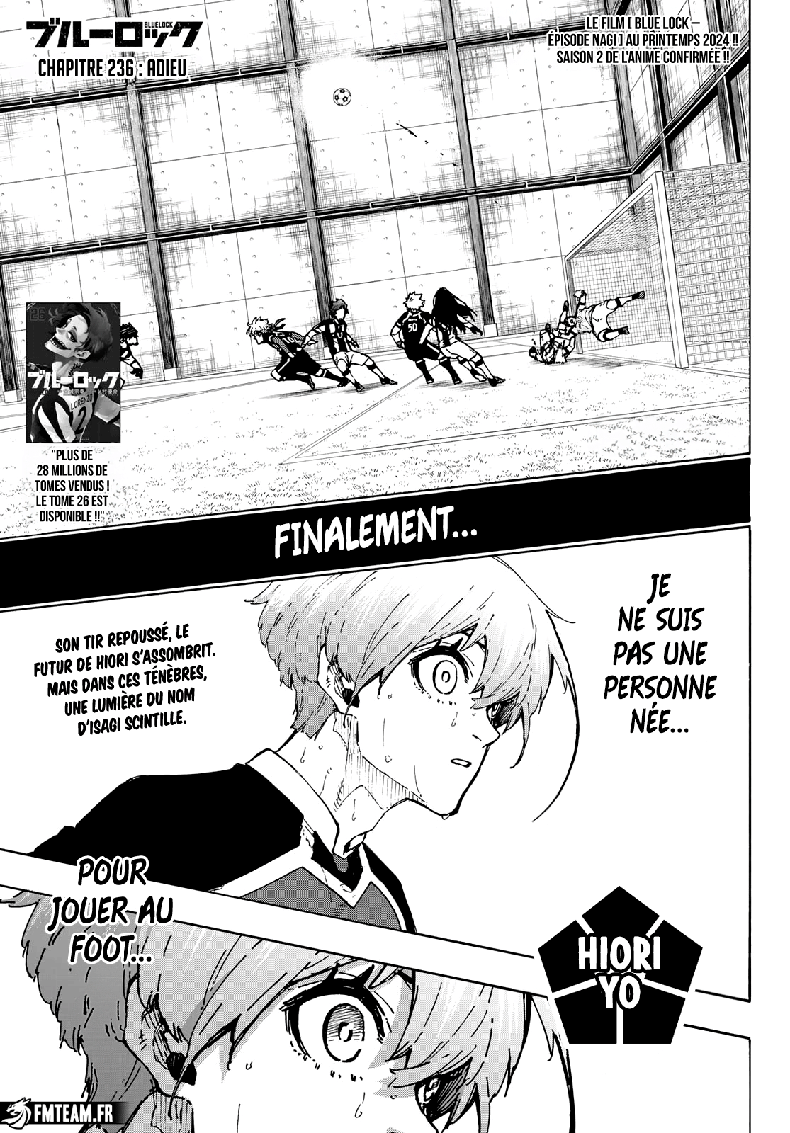 Read Blue Lock FR Manga Online