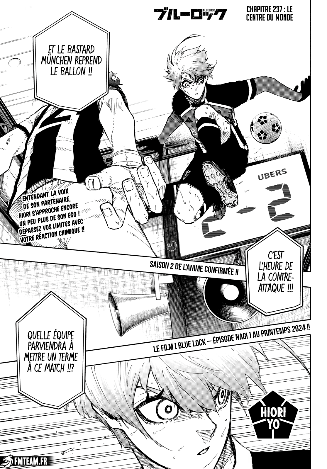 Read Blue Lock FR Manga Online