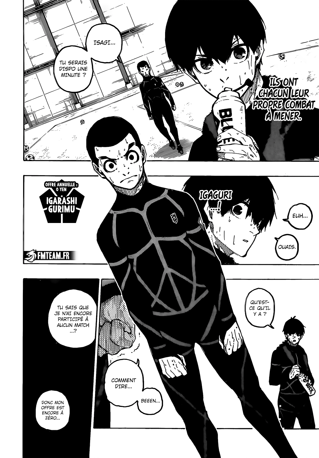 Read Blue Lock FR Manga Online