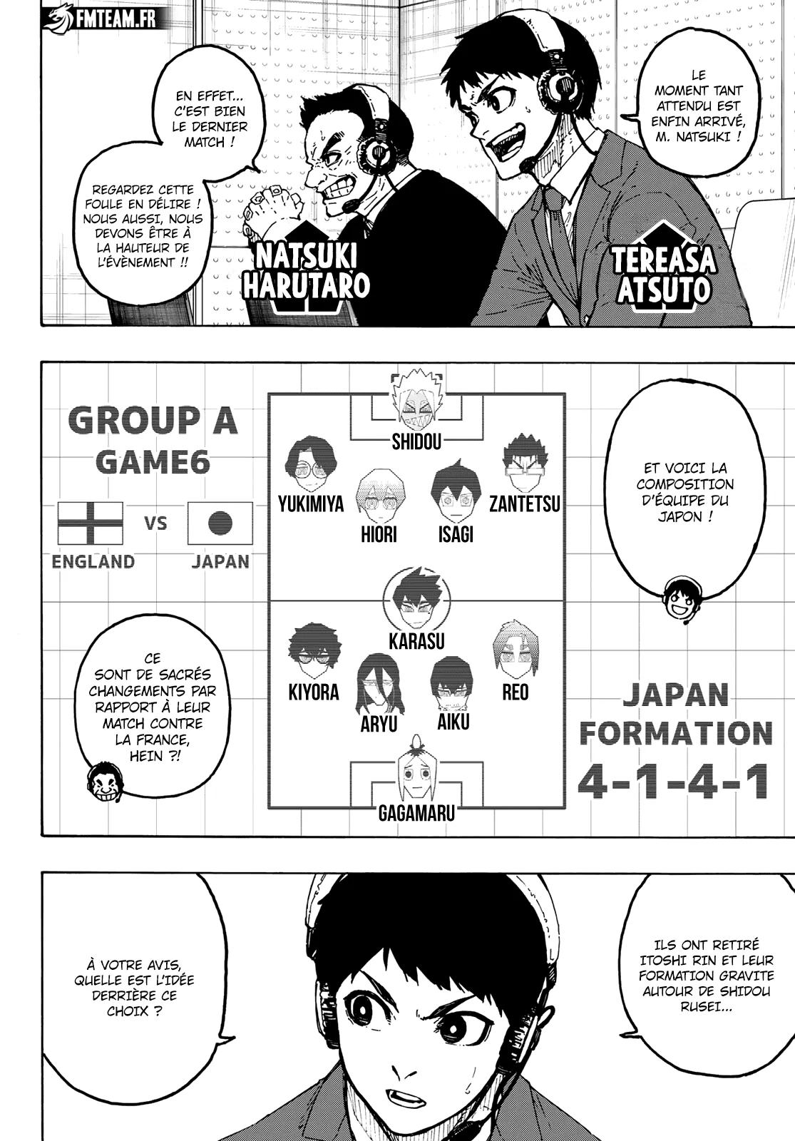 Read Blue Lock FR Manga Online