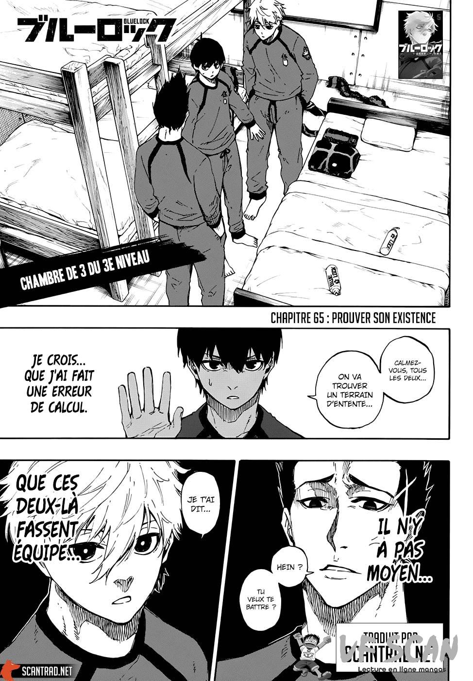 Read Blue Lock FR Manga Online