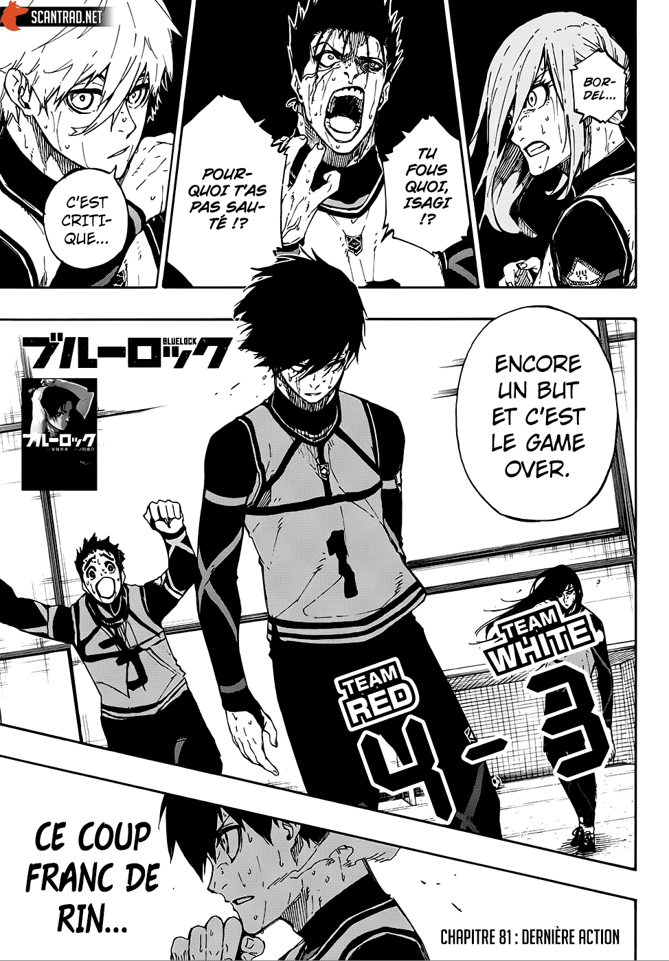 Read Blue Lock FR Manga Online