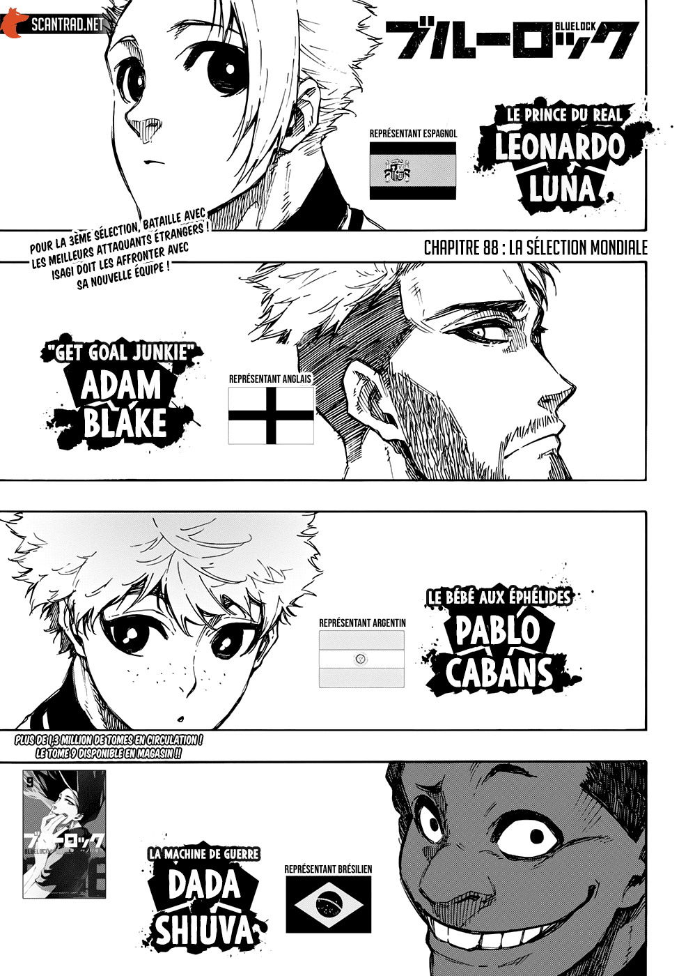 Read Blue Lock FR Manga Online