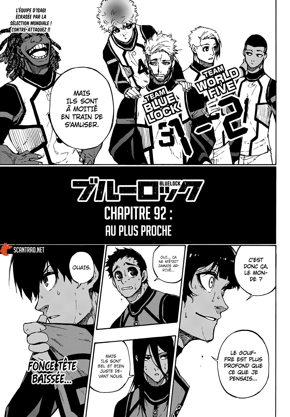 Read Blue Lock FR Manga Online