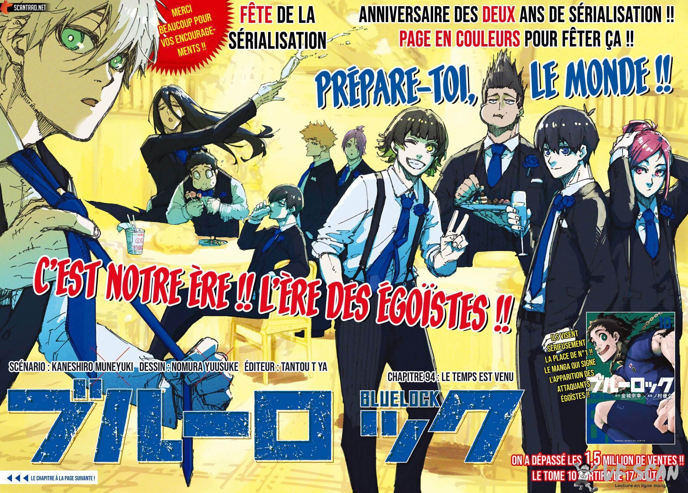 Read Blue Lock FR Manga Online