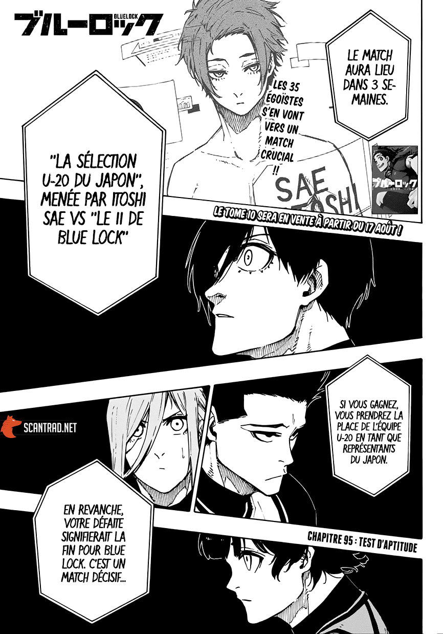 Read Blue Lock FR Manga Online