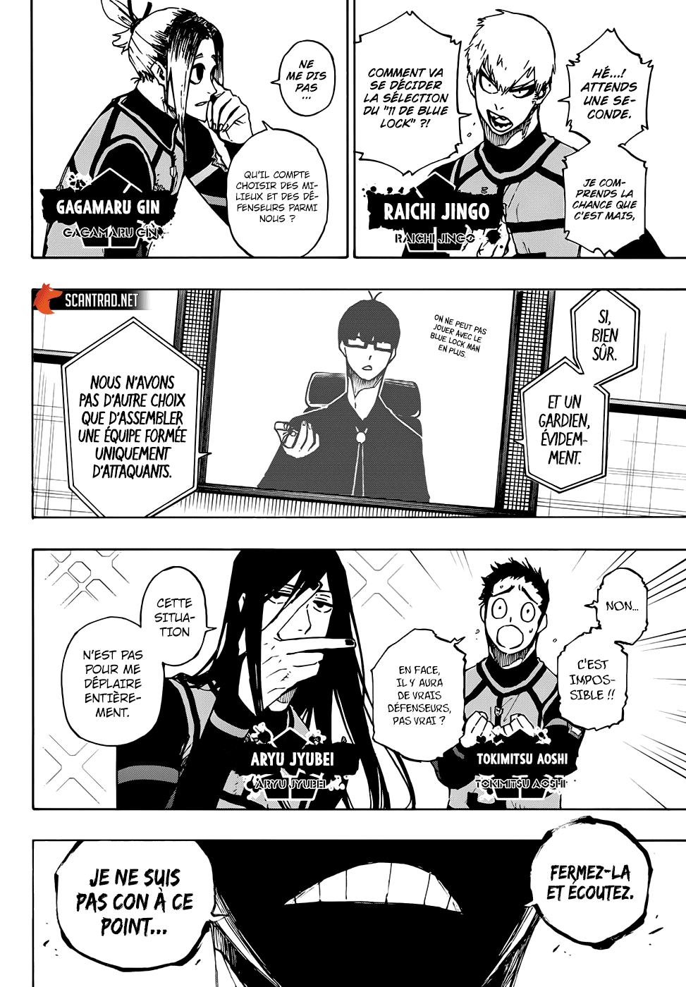 Read Blue Lock FR Manga Online