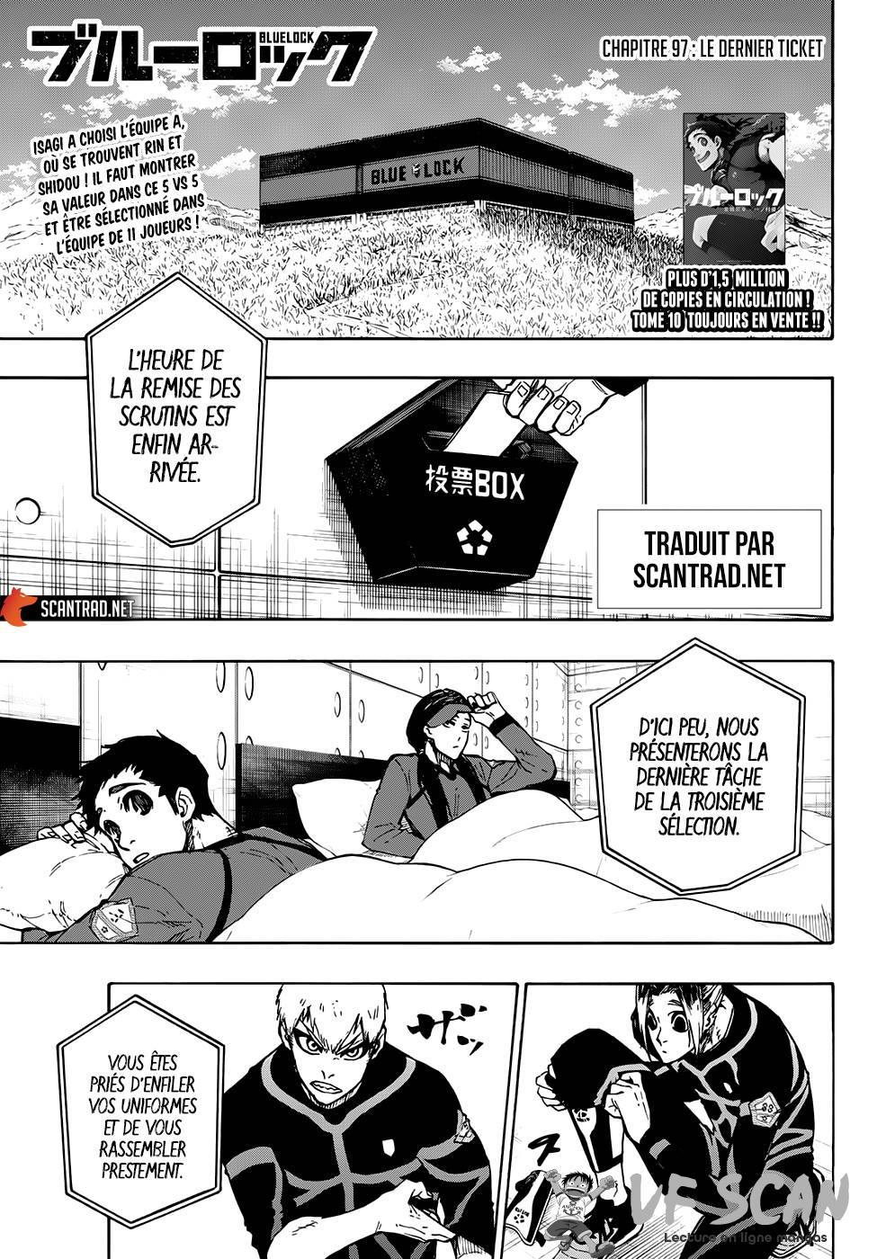 Read Blue Lock FR Manga Online