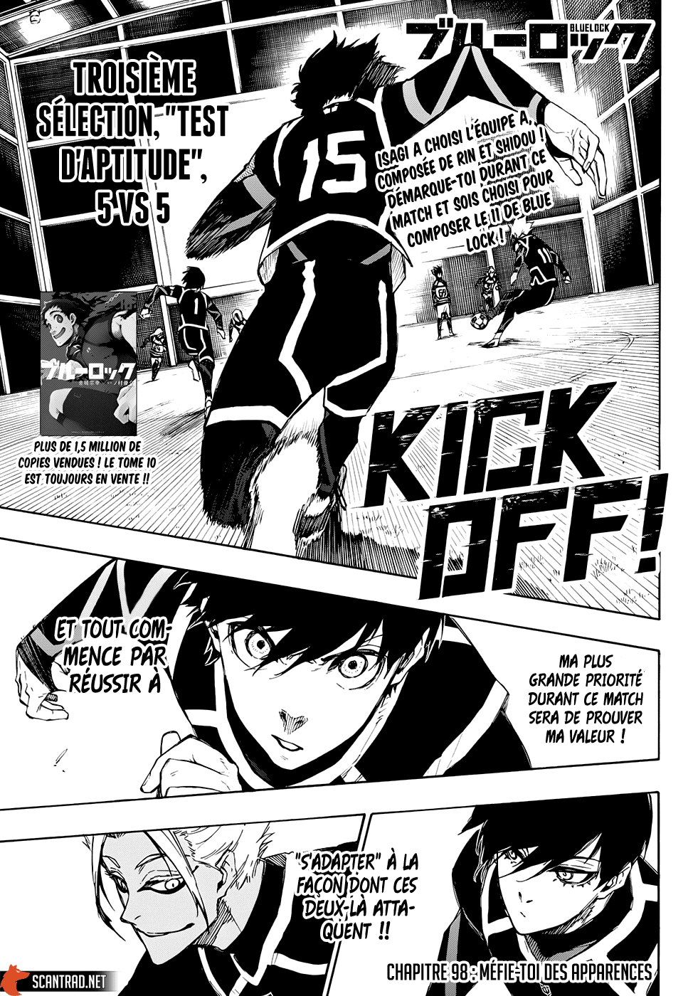 Read Blue Lock FR Manga Online