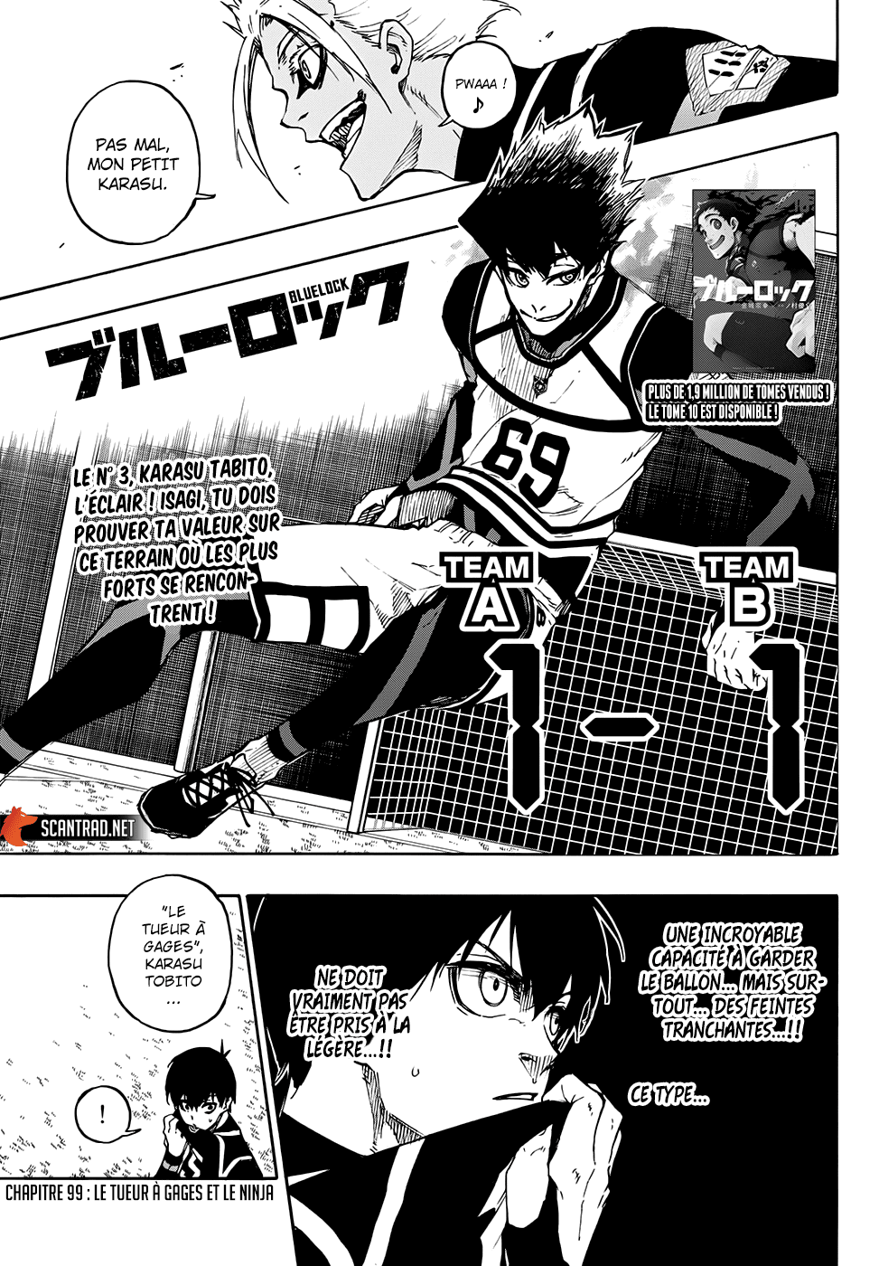 Read Blue Lock FR Manga Online