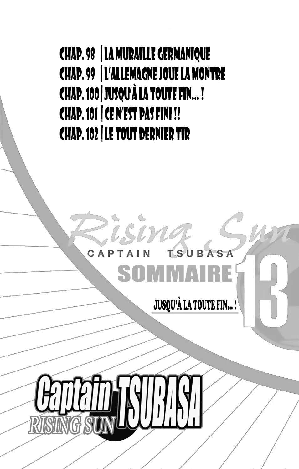 Read Captain Tsubasa  Rising Sun FR Manga Online