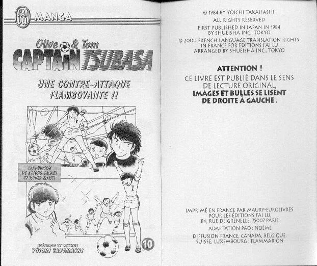 Read Captain Tsubasa FR Manga Online