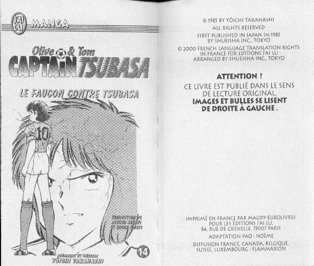 Read Captain Tsubasa FR Manga Online