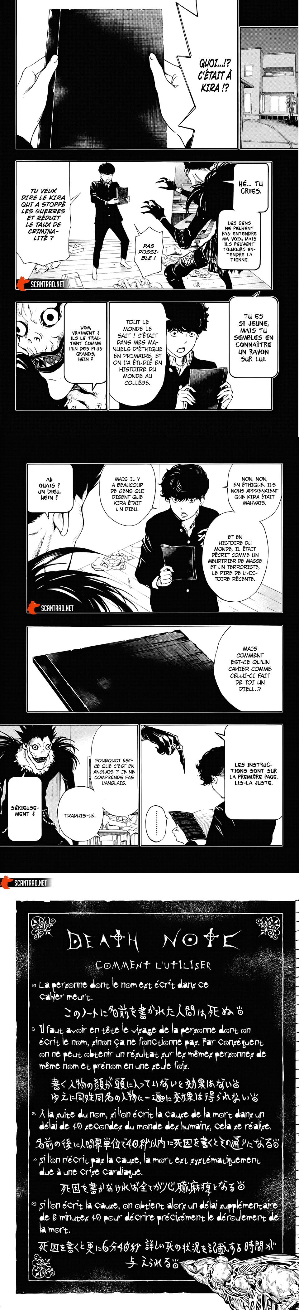 Read Death Note FR Manga Online