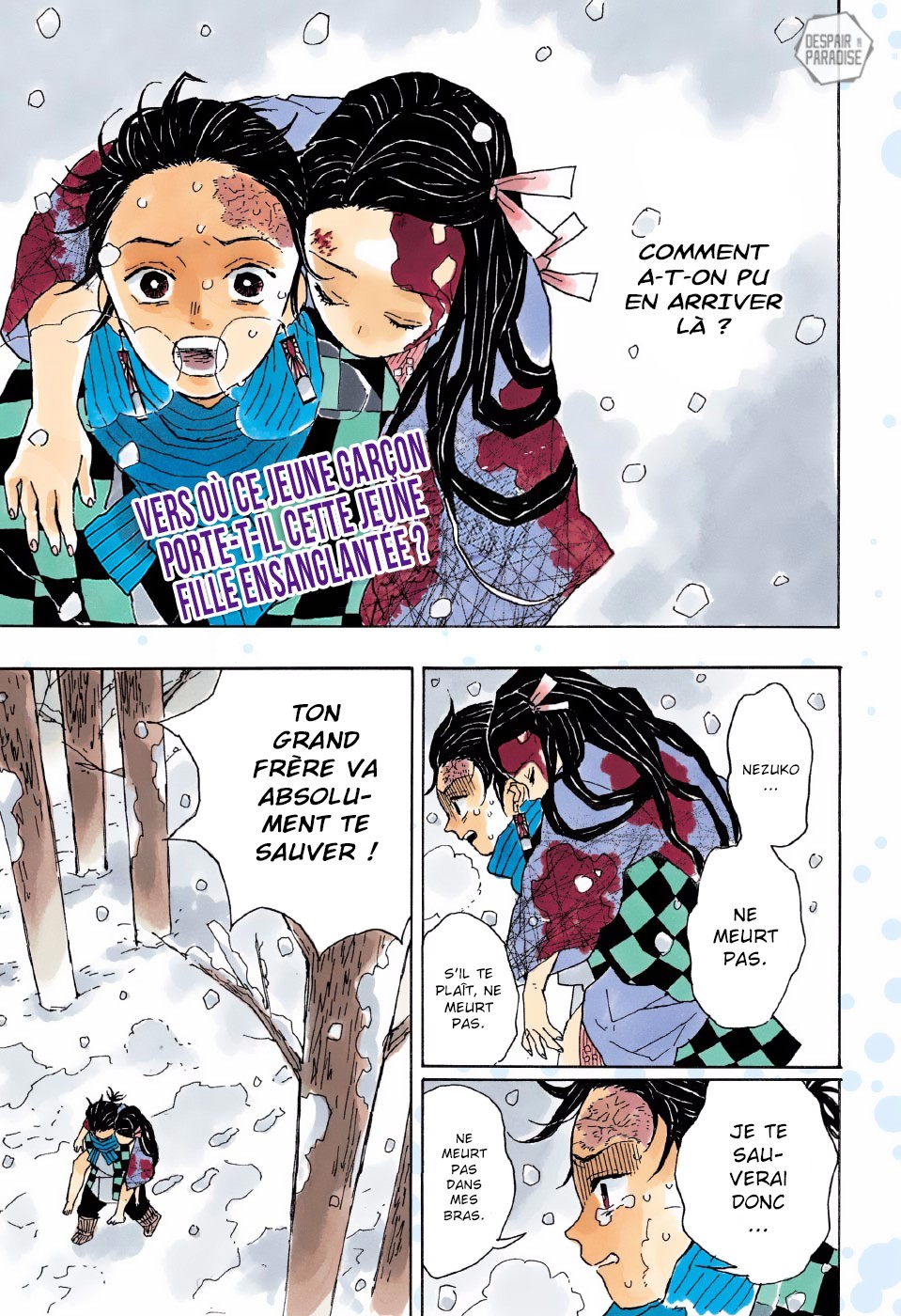Read Demon Slayer Kimetsu no Yaiba FR Manga Online