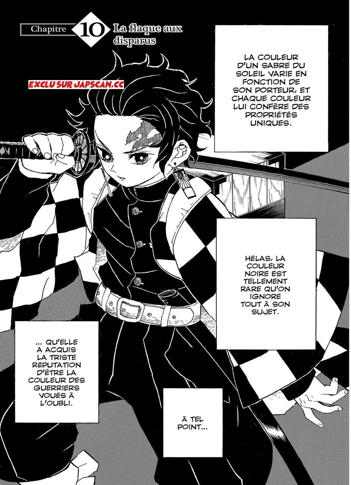 Read Demon Slayer Kimetsu no Yaiba FR Manga Online