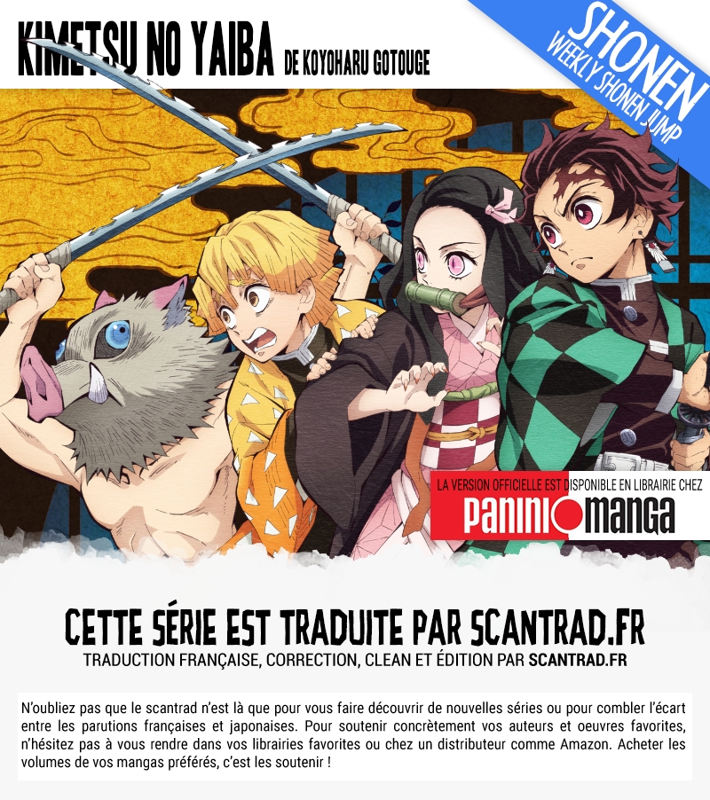 Read Demon Slayer Kimetsu no Yaiba FR Manga Online