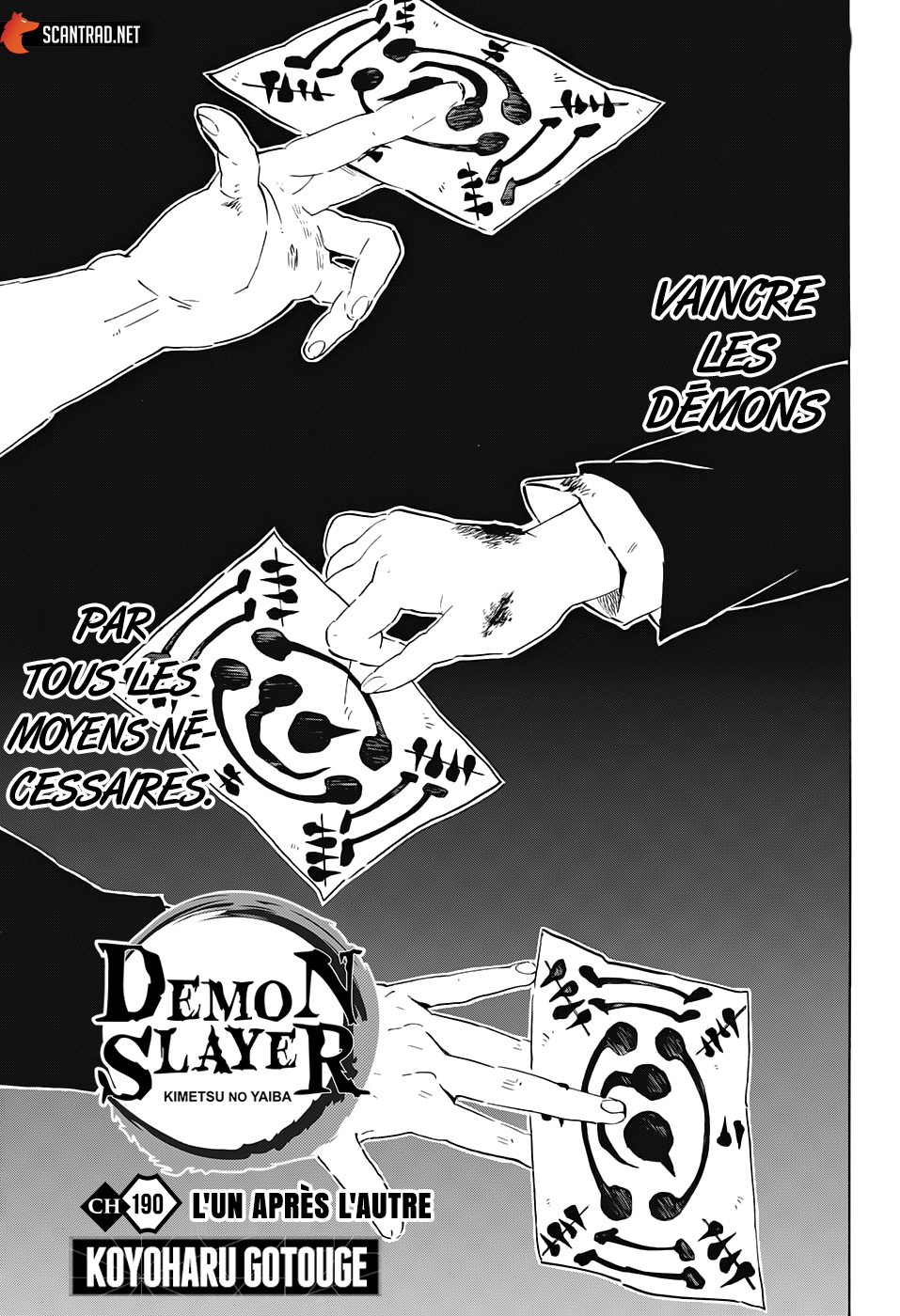 Read Demon Slayer Kimetsu no Yaiba FR Manga Online
