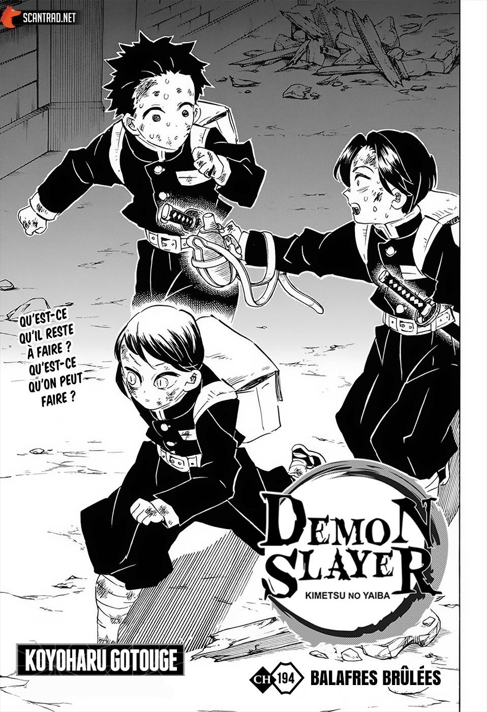 Read Demon Slayer Kimetsu no Yaiba FR Manga Online