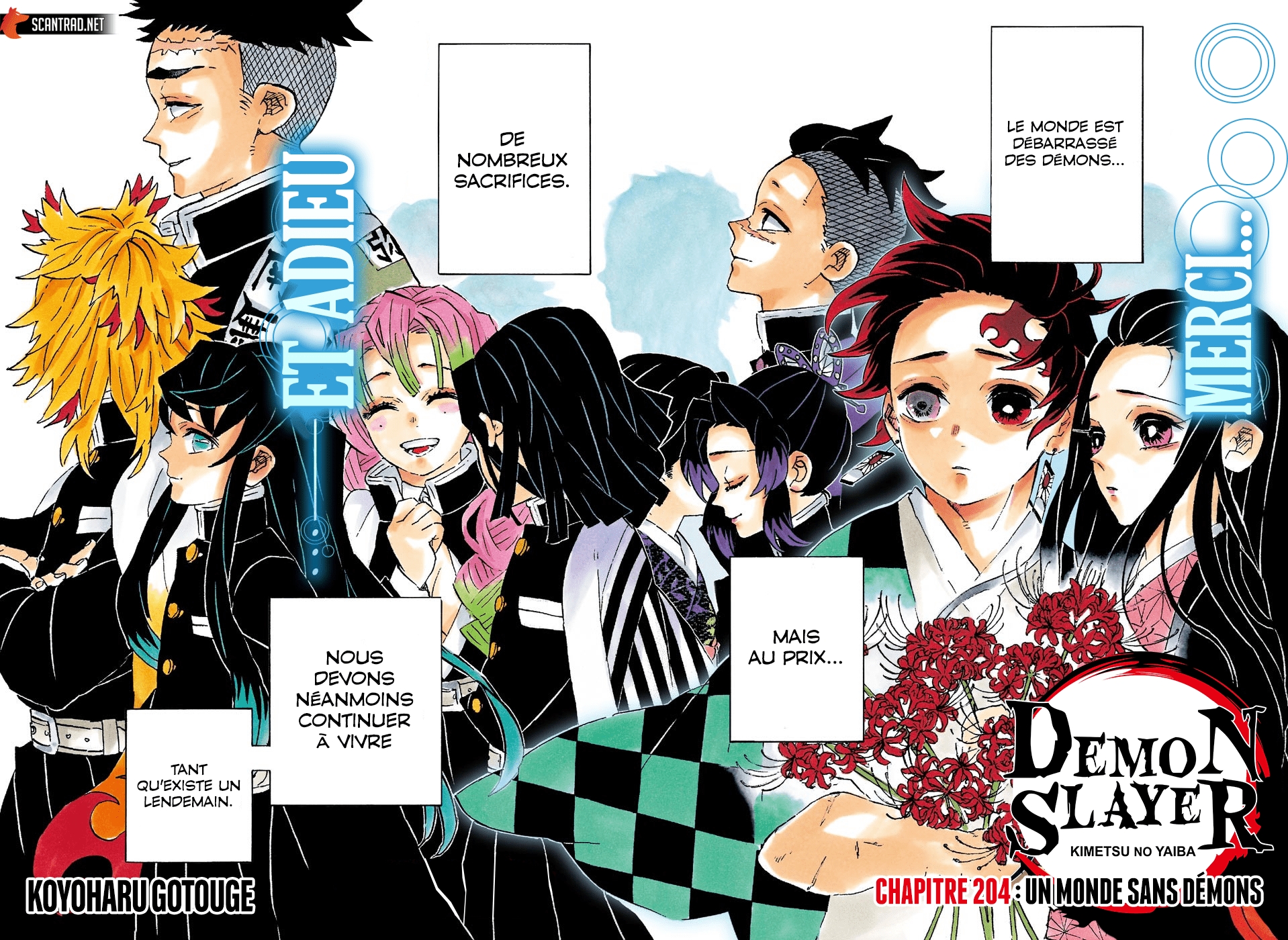 Read Demon Slayer Kimetsu no Yaiba FR Manga Online