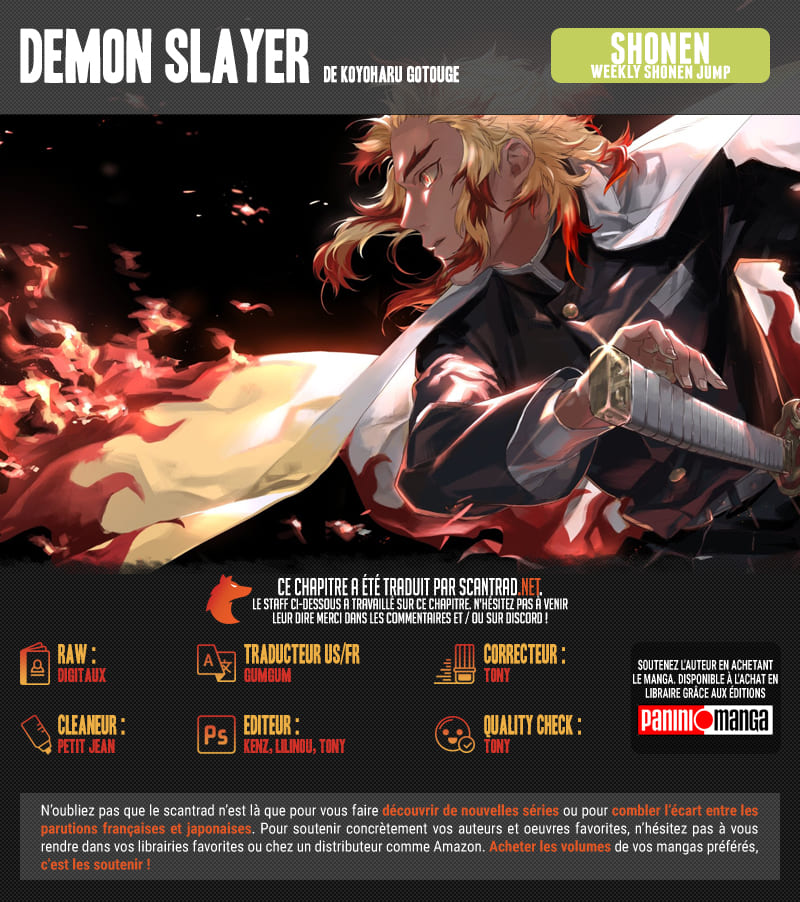 Read Demon Slayer Kimetsu no Yaiba FR Manga Online