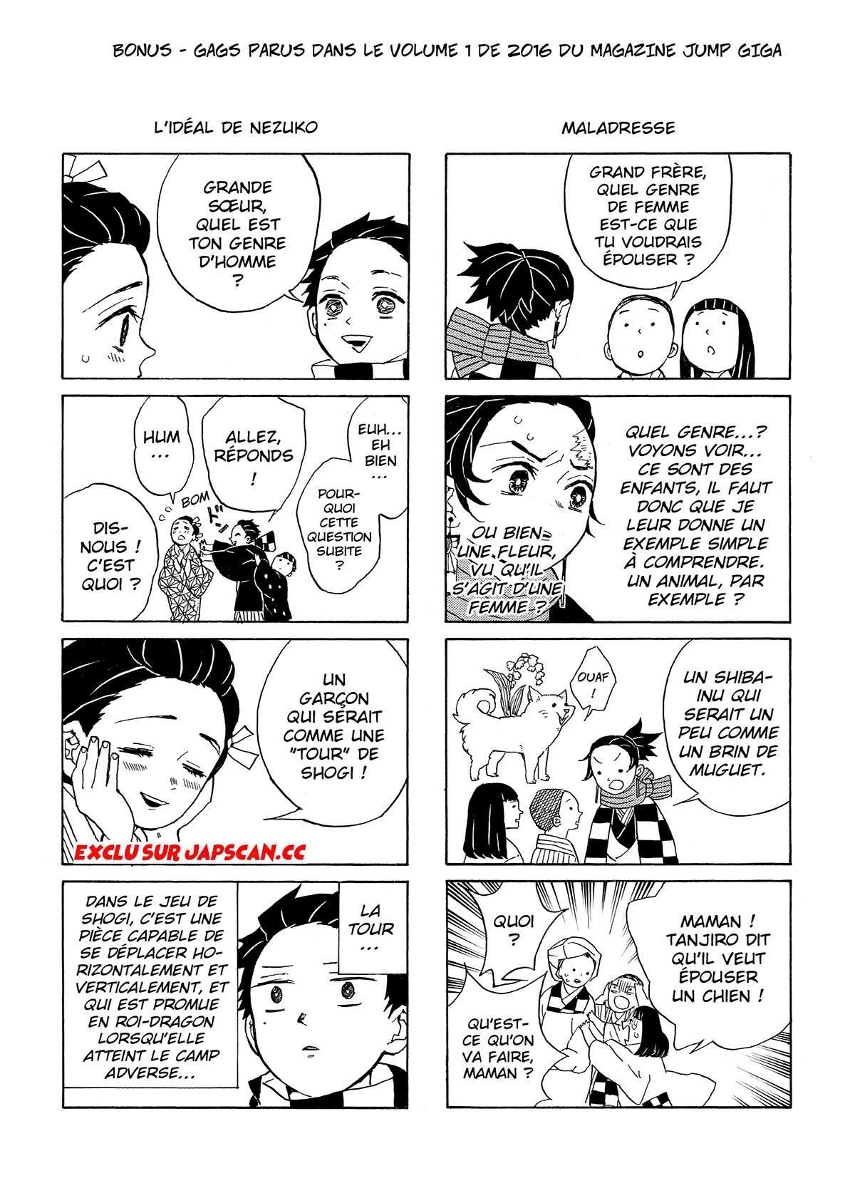 Read Demon Slayer Kimetsu no Yaiba FR Manga Online