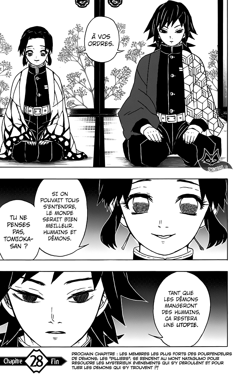 Read Demon Slayer Kimetsu no Yaiba FR Manga Online