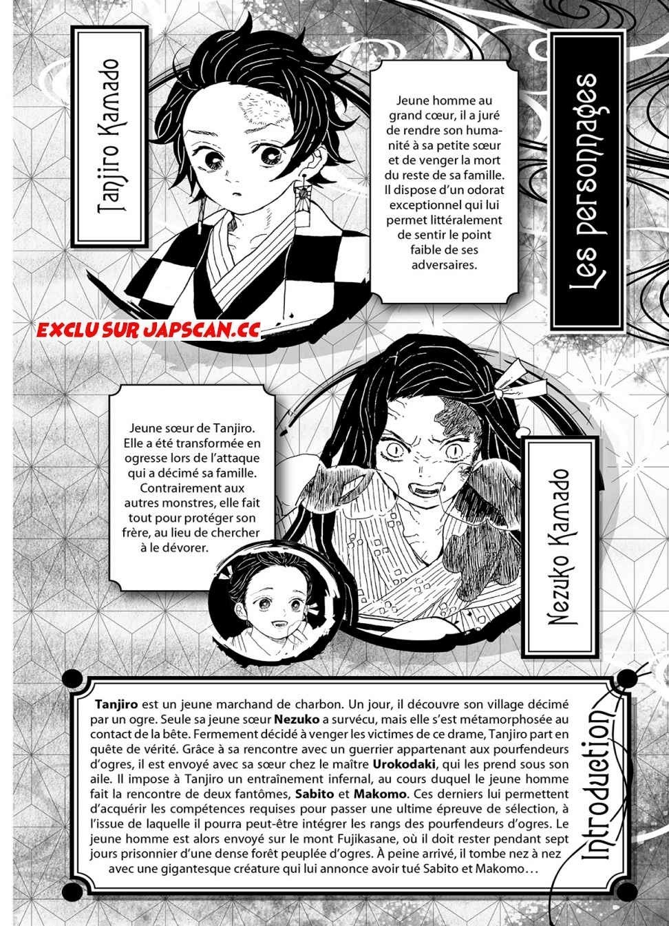 Read Demon Slayer Kimetsu no Yaiba FR Manga Online