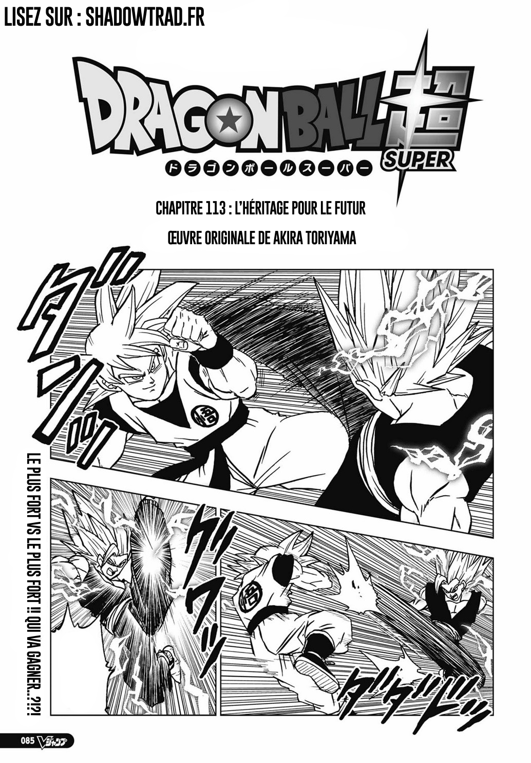Read Dragon Ball Super FR Manga Online