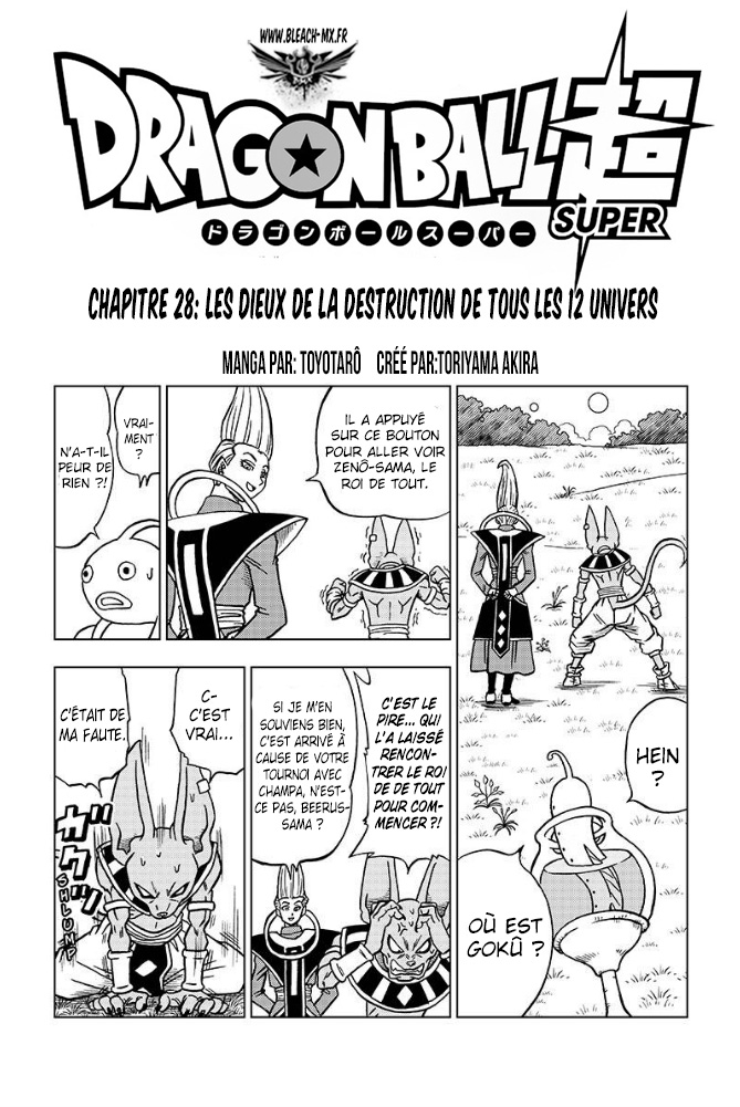 Read Dragon Ball Super FR Manga Online