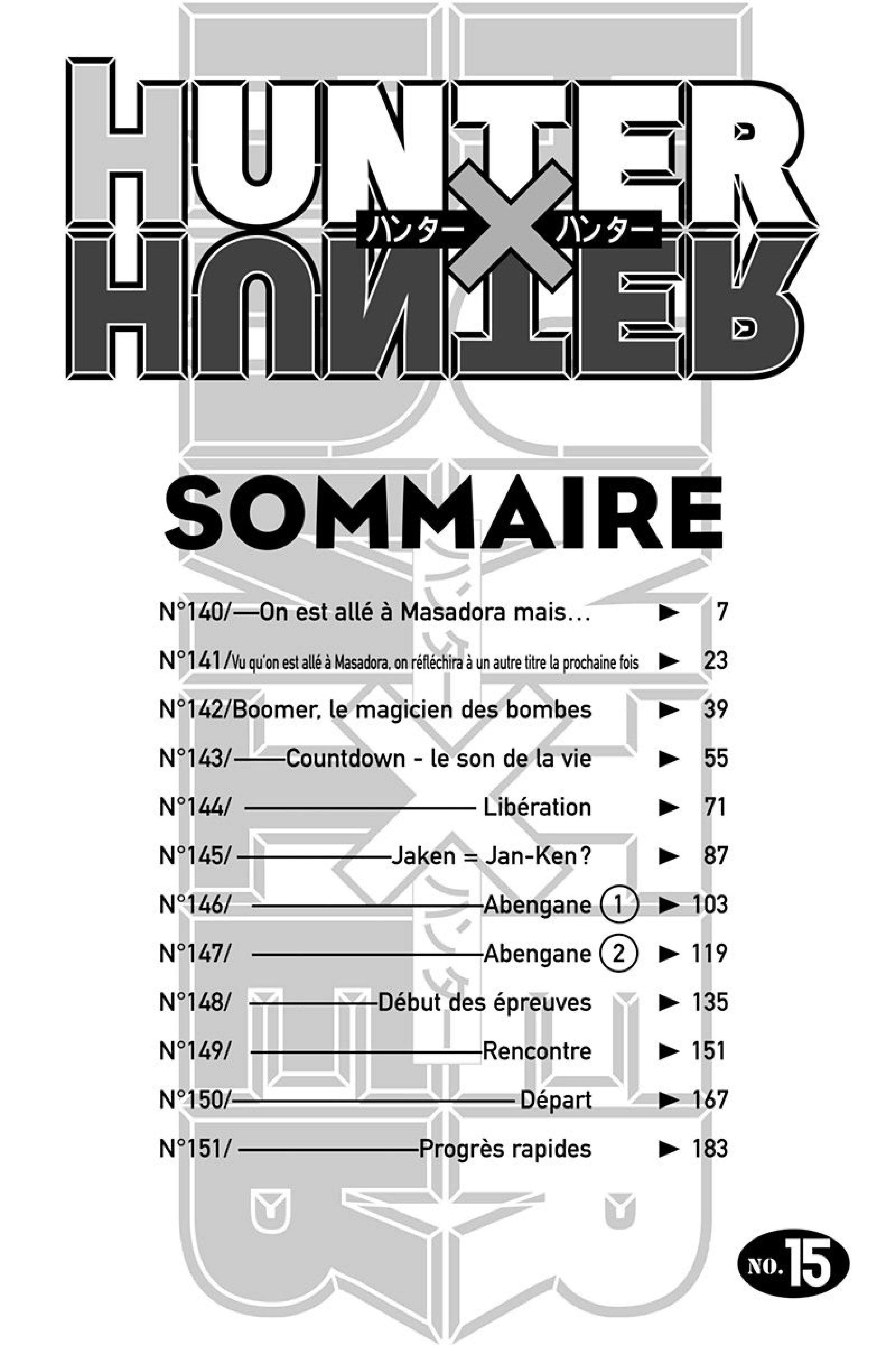 Read Hunter x Hunter FR Manga Online
