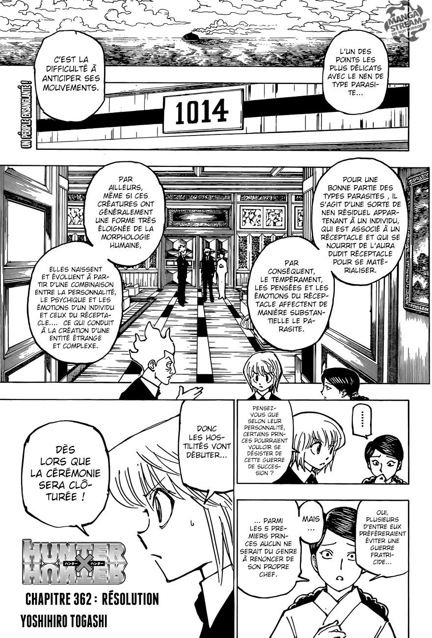 Read Hunter x Hunter FR Manga Online