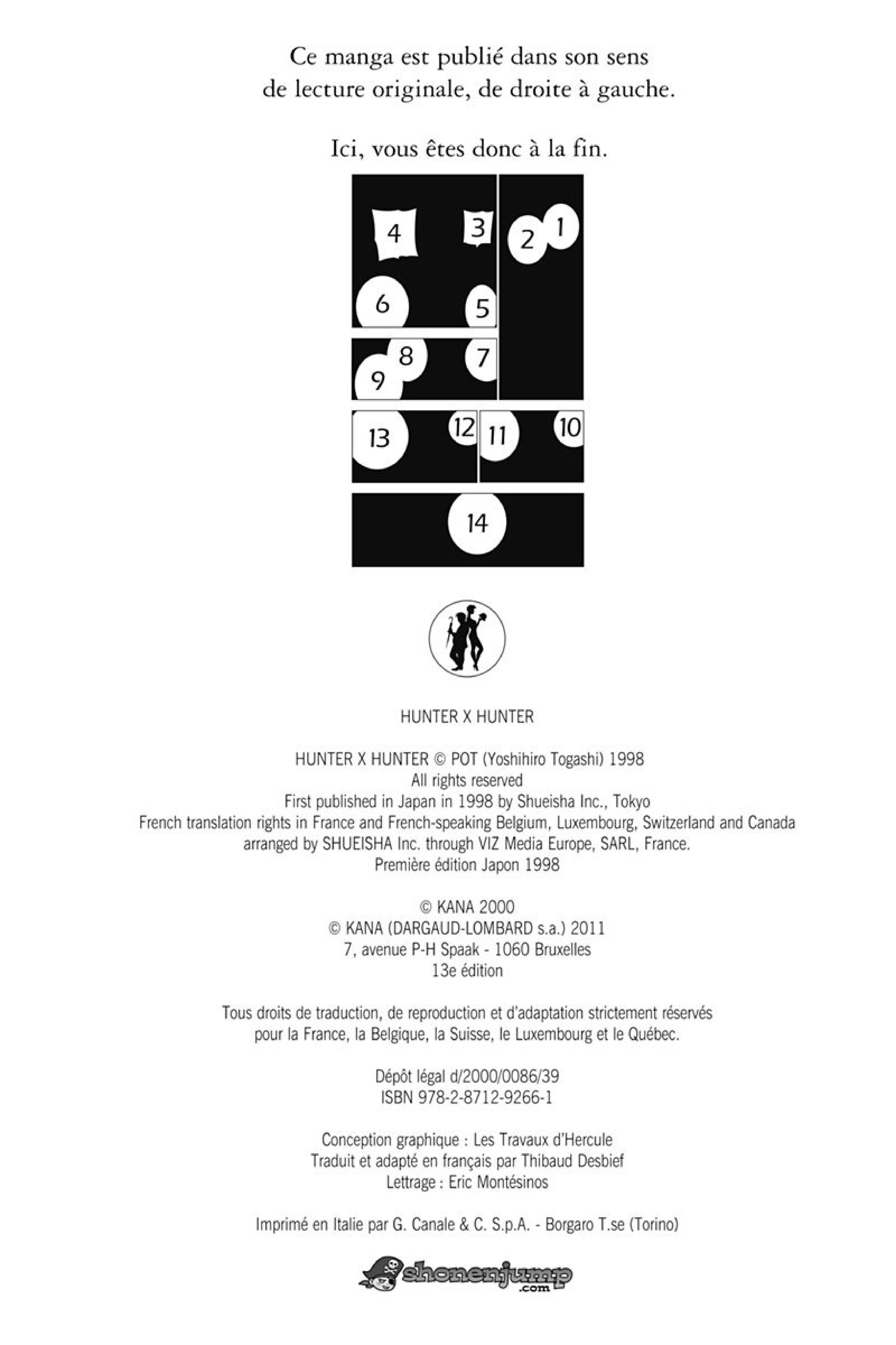 Read Hunter x Hunter FR Manga Online