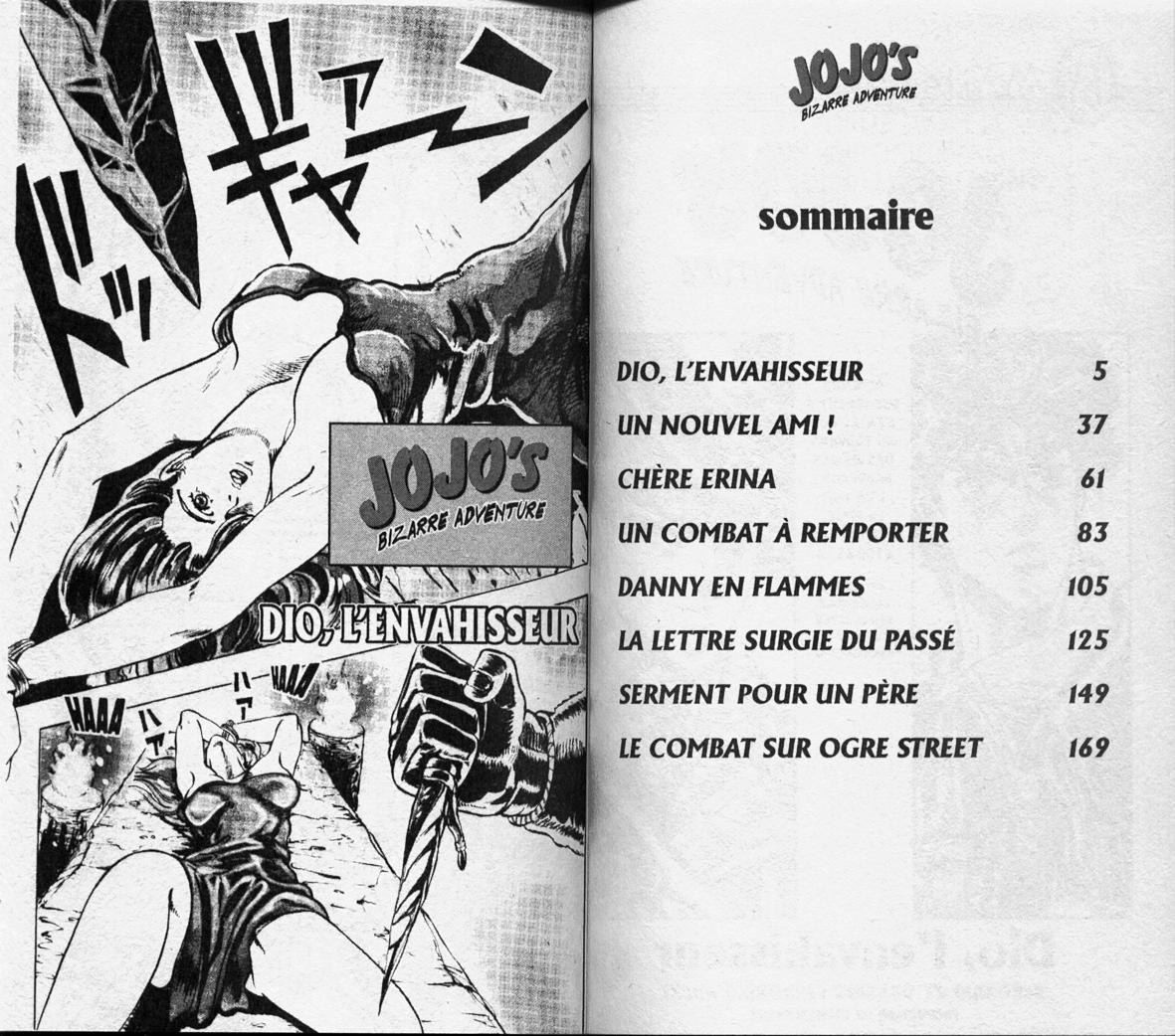 Read JoJo's Bizarre Adventure Part 1  Phantom Blood FR Manga Online
