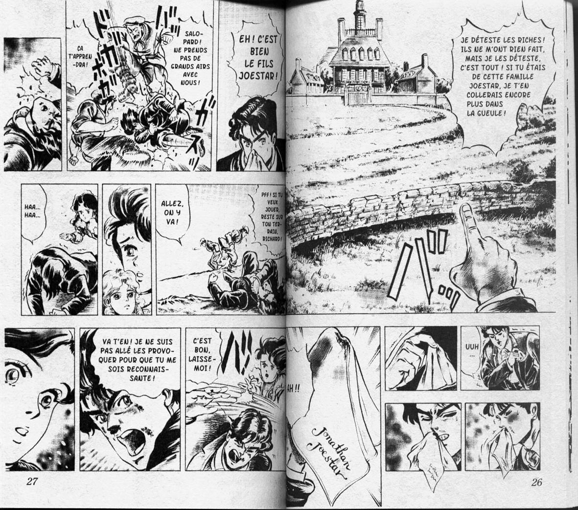 Read JoJo's Bizarre Adventure Part 1  Phantom Blood FR Manga Online